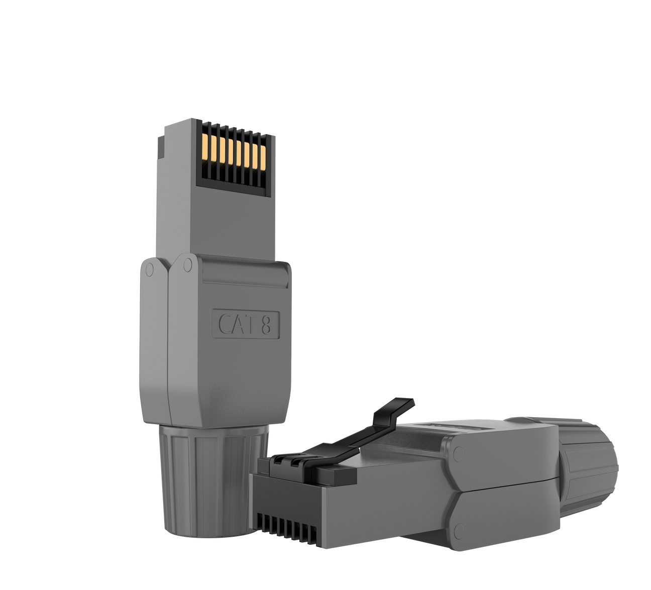 RJ45 Stecker & Adapter – Cat6a/Cat7/Cat8