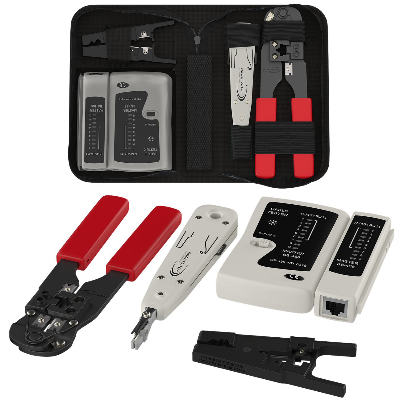 RJ45 Werkzeuge & Tester – Cat6a/Cat7/Cat8