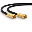 RedStar24 Satkabel 135 dB – 2x F-Stecker gerade – schwarz