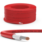Solarkabel 6mm² TÜV geprüft Solarleitung PV Kabel für Photovoltaik Anlagen Kupfer 5m-100m