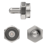 RedStar24 Terminateur F 75 Ohm – Lot de 10 – Terminaison de câble coaxial satellite – Entièrement métallique, résistant à la corrosion