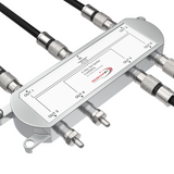 RedStar24 Terminateur F 75 Ohm – Lot de 10 – Terminaison de câble coaxial satellite – Entièrement métallique, résistant à la corrosion