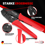 Solarstecker-Set IP67 für 2,5–6mm² PV-Kabel – inkl. Spanner