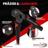 RedStar24 Kit de pince à sertir 1800 cosses de câblage (0,5–10 mm²) – Pince à sertir avec fonction à cliquet