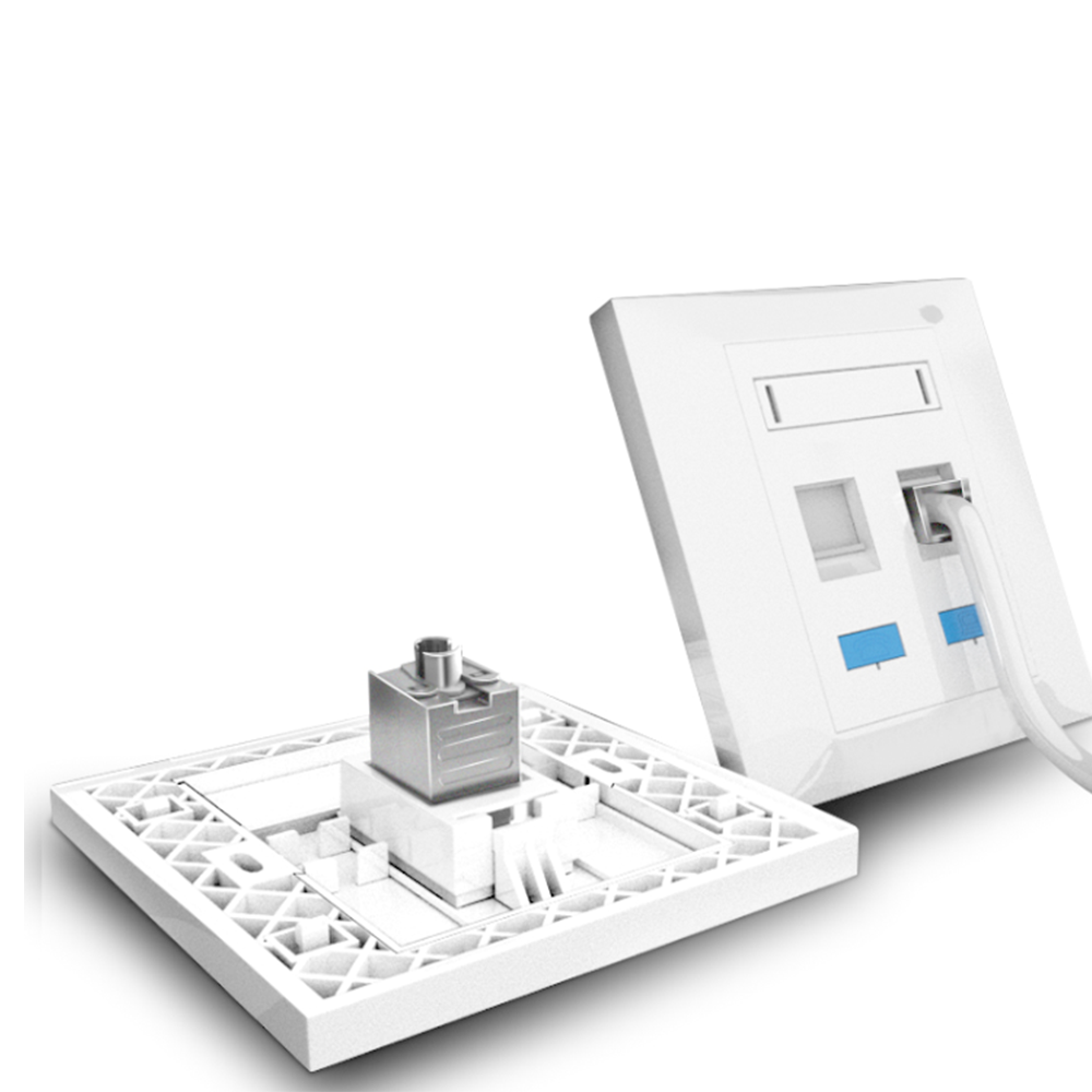 RJ45 Keystone Module Cat.6A Shielded – Tool-Free – 1 to 48 Piece Set – 10 Gbit/s LAN Module | RedStar24
