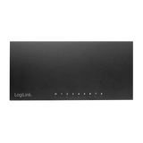Commutateur Gigabit de bureau 8 ports LogiLink – Commutateur réseau Ethernet, boîtier métallique, sans ventilateur, Plug & Play (NS0117)