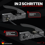 RedStar24 RJ45 Crimping Tool – Network Crimping Tool for RJ45 &amp; RJ11 Connectors, Compatible with Cat5e, Cat6a, Cat7 &amp; Cat8