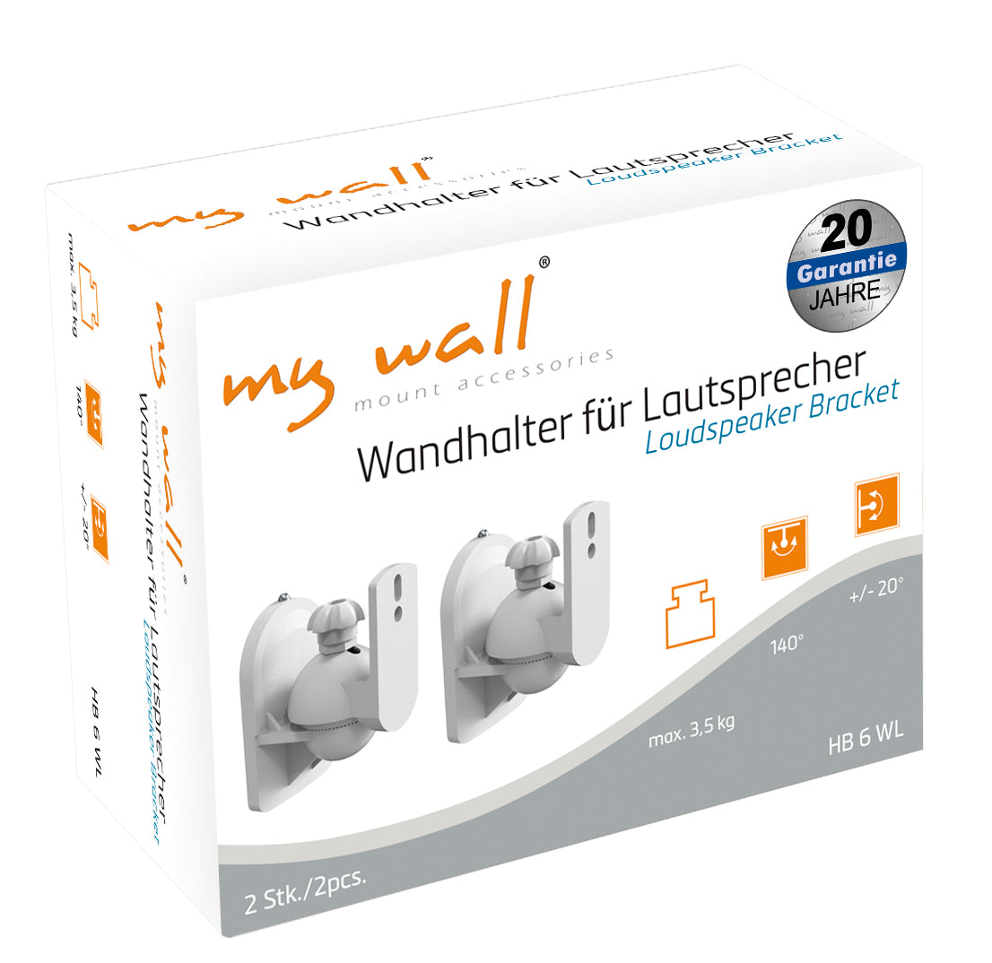 my wall Wandhalter für Lautsprecher (HB 6 WL)