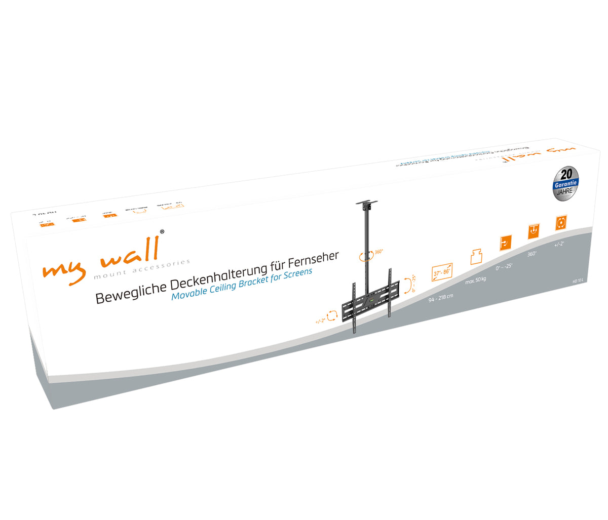 my wall Bewegliche TV Deckenhalterung (HD 10 L)