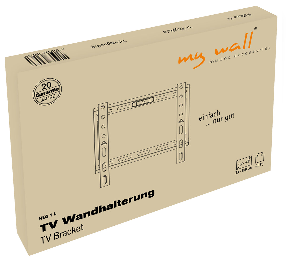 my wall TV Wandhalterung (HEG 1 L)