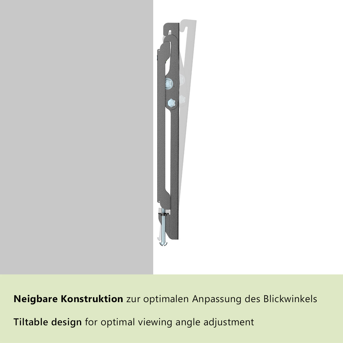 my wall TV Wandhalterung neigbar (HEG 2 L)