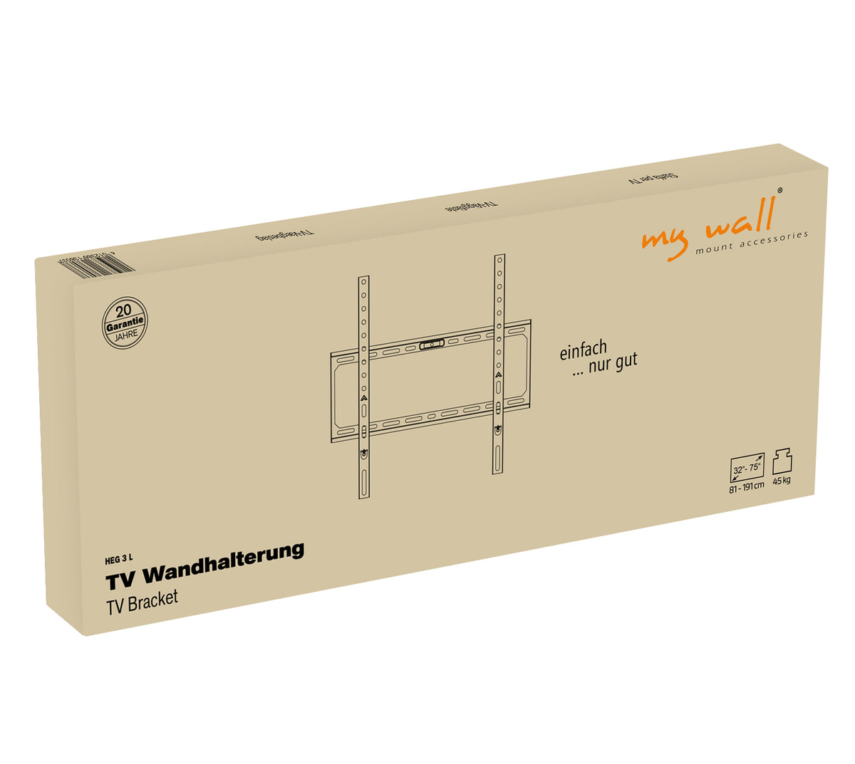 my wall TV Wandhalterung (HEG 3 L)