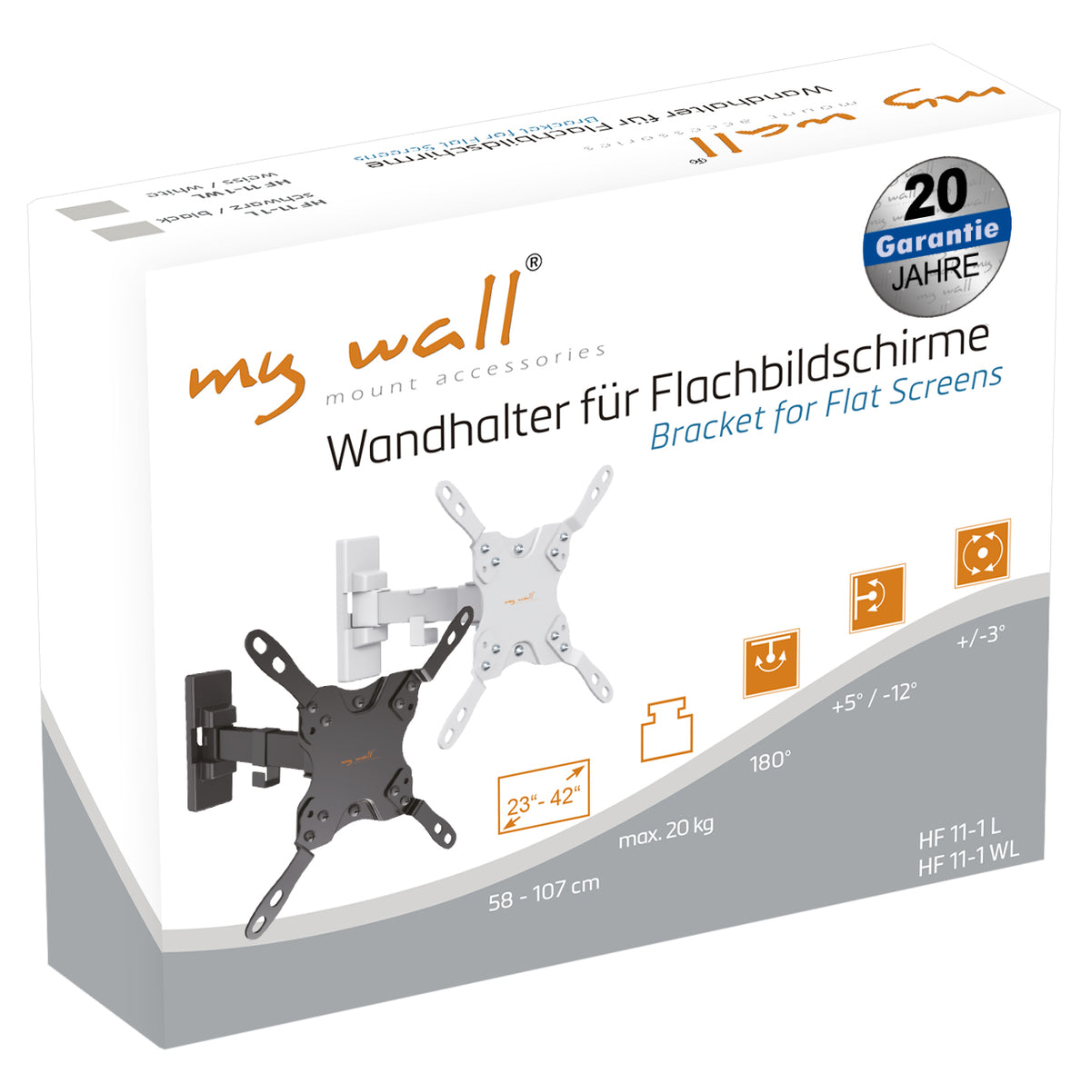 my wall Wandhalter für Flachbildschirme (HF 11-1 WL)