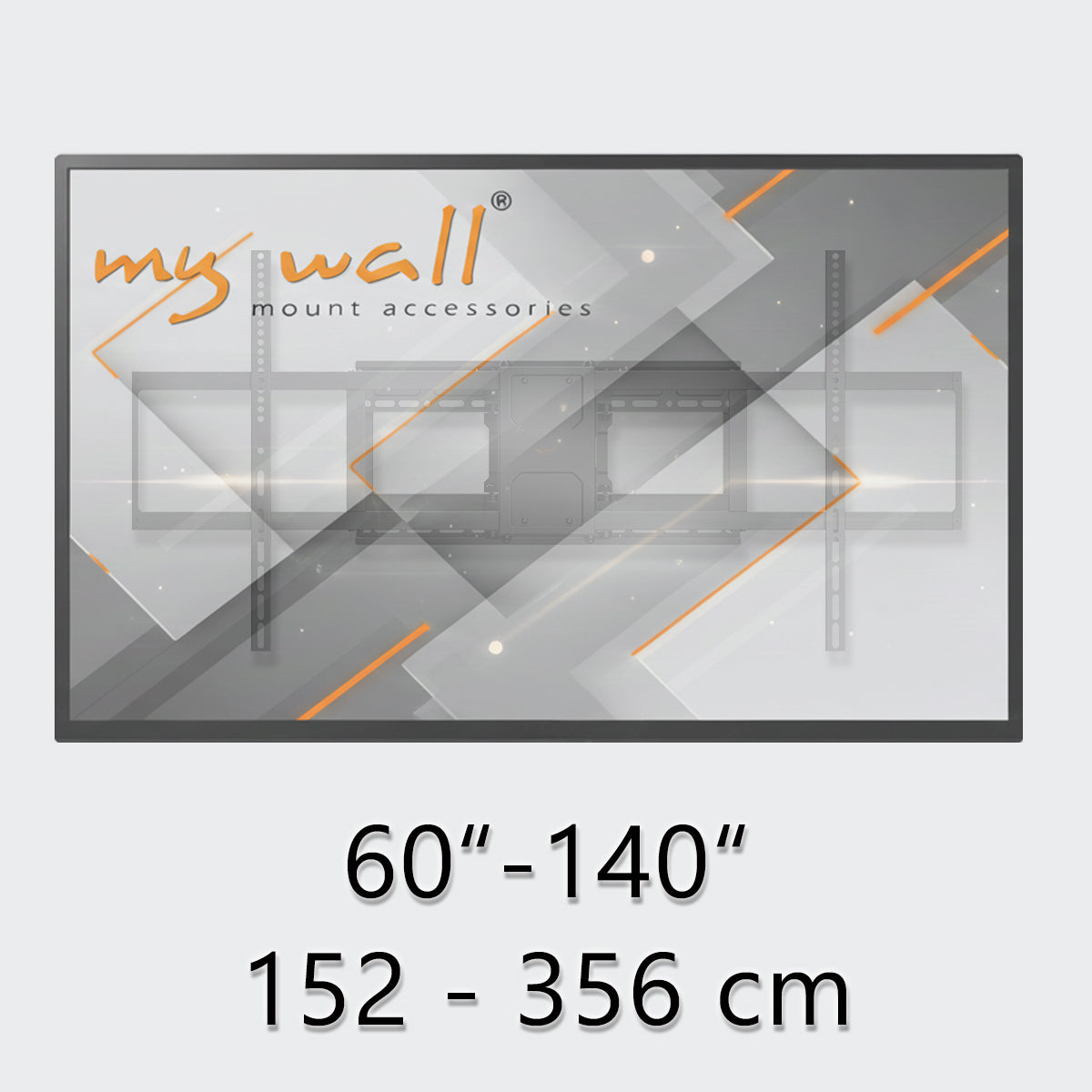 my wall TV Wandhalterung schwenkbar für XXL Fernseher (HF 7 L)