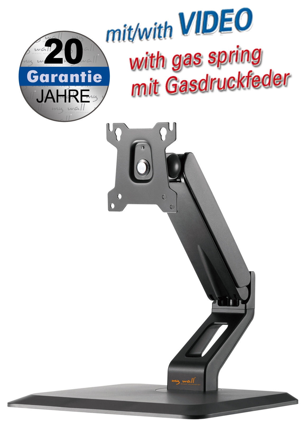 my wall Vollbeweglicher Tischständer für Flachbildschirme (HL 17 L)