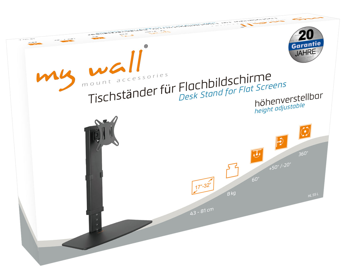 my wall Tischständer für Flachbildschirme (HL 55 L)