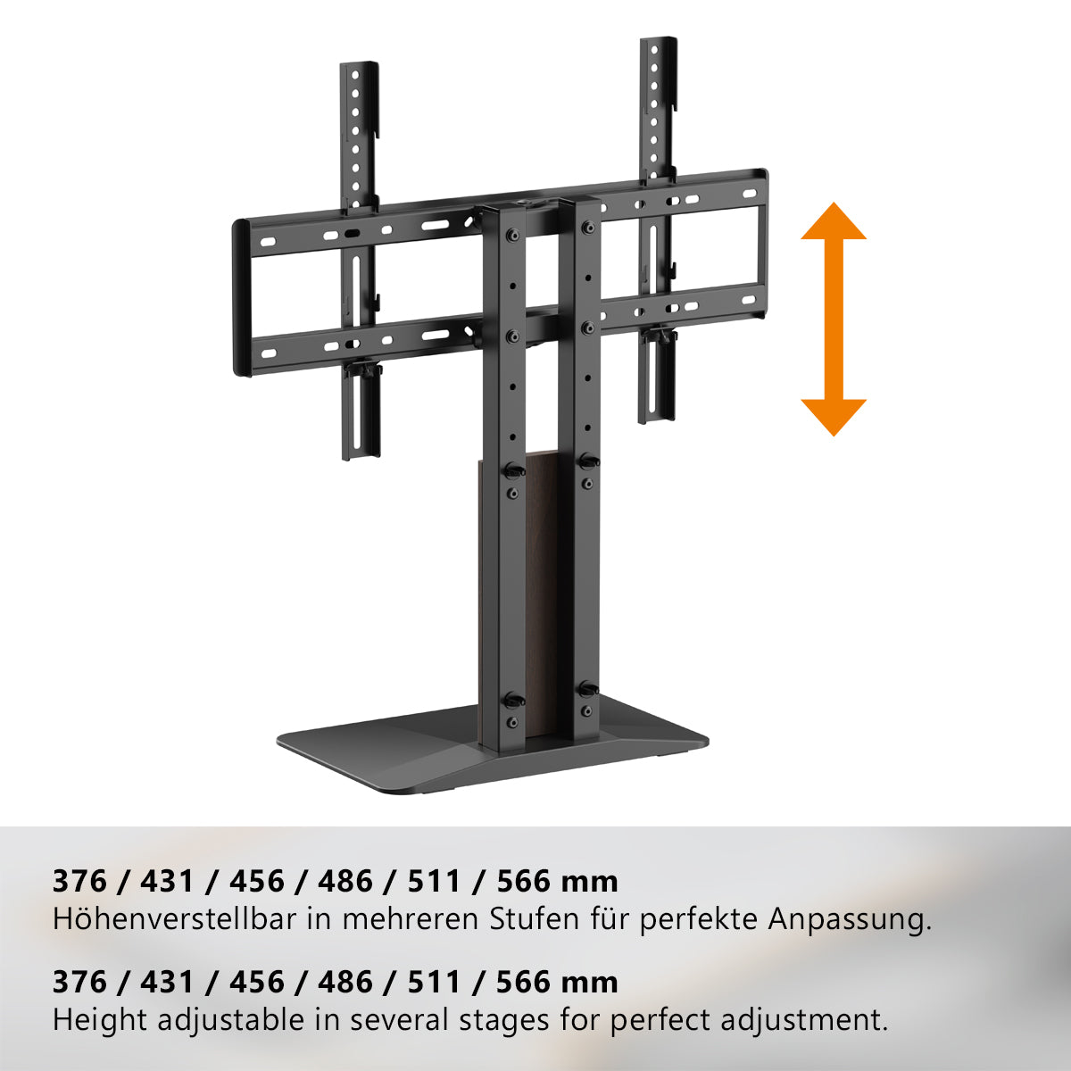 my wall TV Ständer höhenverstellbar und drehbar (HP 127 L)
