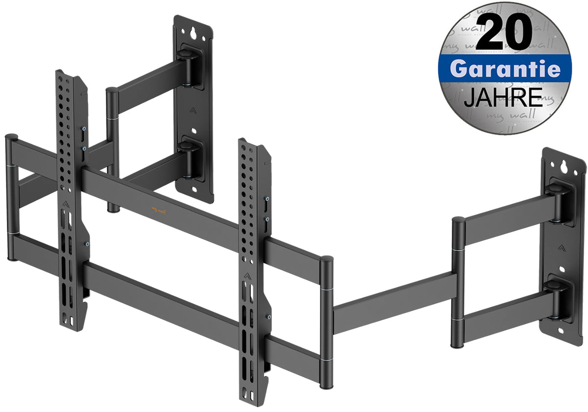 my wall Bewegliche TV Wandhalterung mit geteilter Wandplatte (HP 57 L)