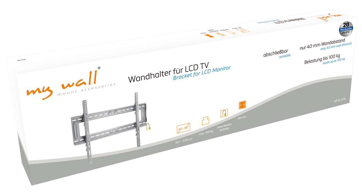 my wall Wandhalter für LCD TV (HP 6-3 AL)