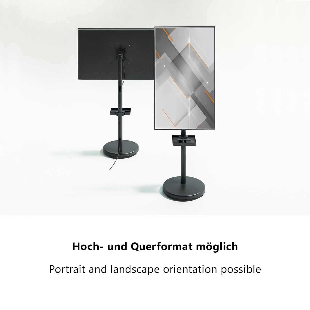 my wall TV Ständer mit Rollen (HP 90 L)