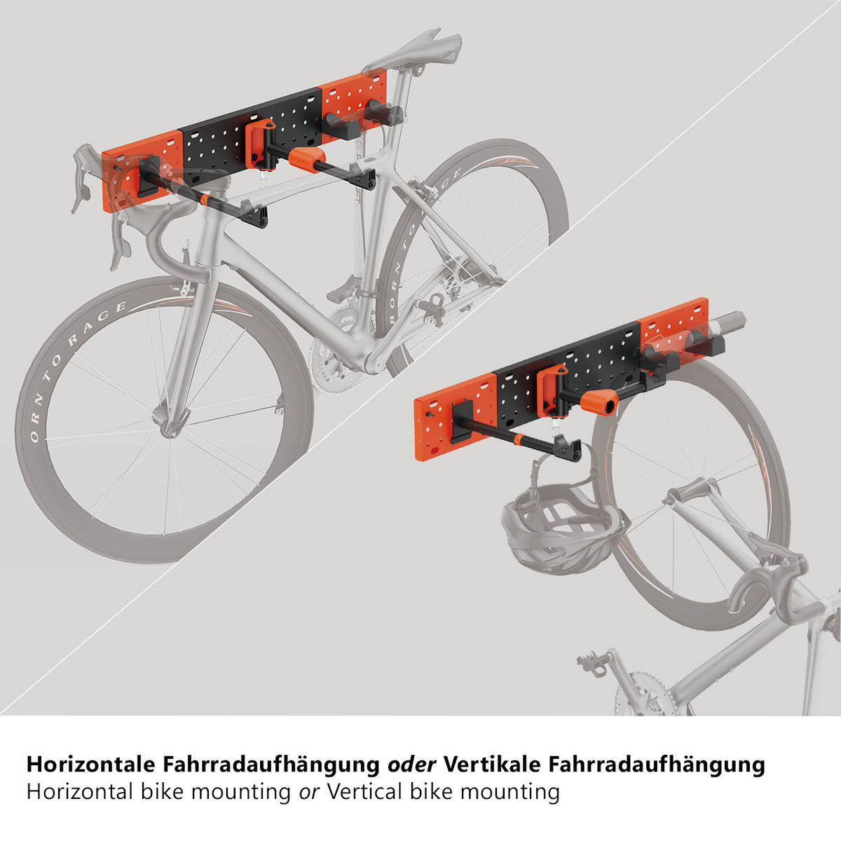 my wall Fahrrad Wandhalterung vertikal & horizontal (HR 13 L)