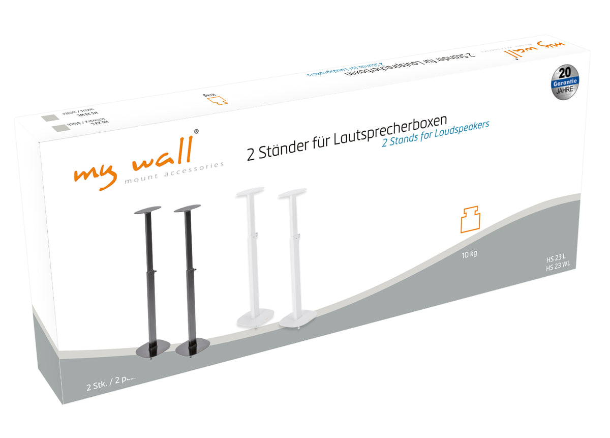 my wall 2 Ständer für Lautsprecherboxen (HS 23 WL)