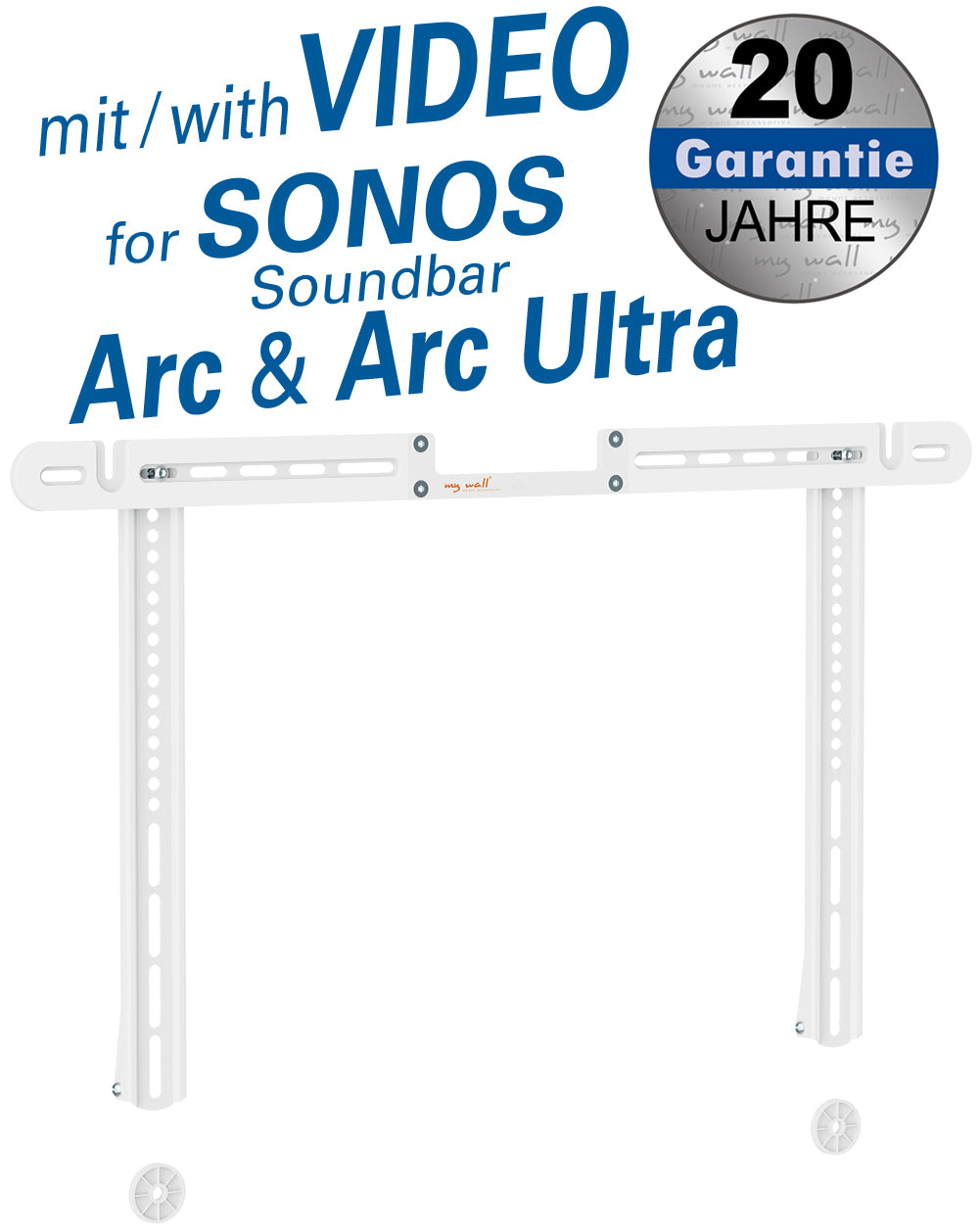 my wall Halterung für SONOS® Arc und Arc Ultra (HS 9 WL)