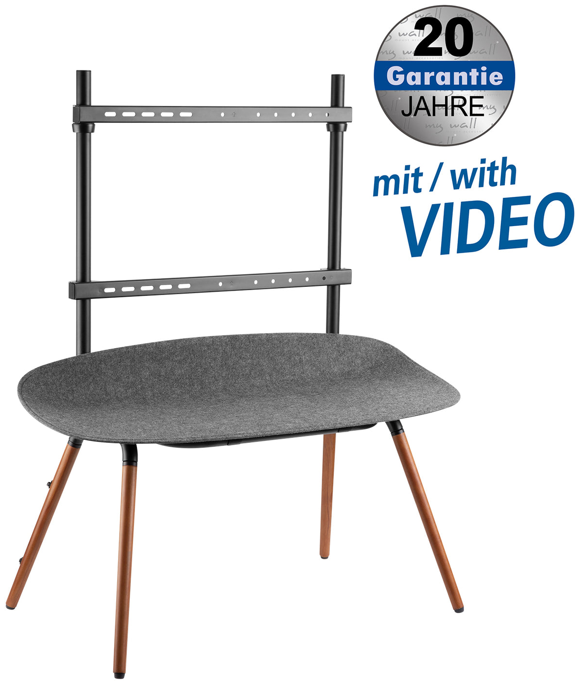 my wall Staffelei-Studio-TV Ständer mit Ablage (HT 25 L)