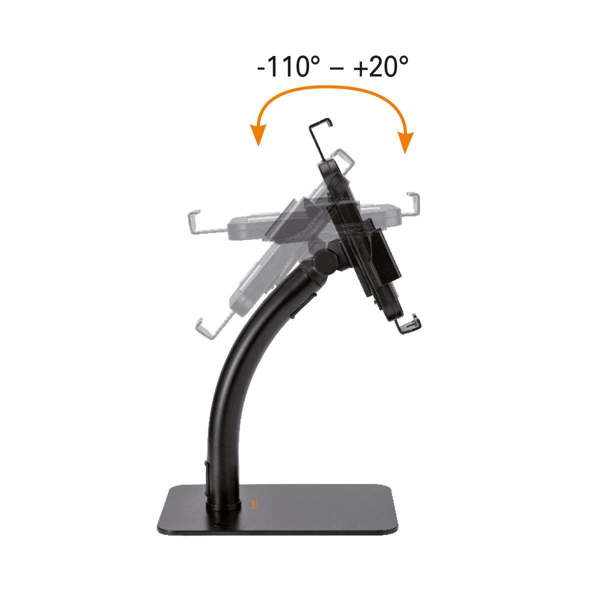 my wall Standhalterung für Tablets mit Diebstahlschutz (HT 38 L)