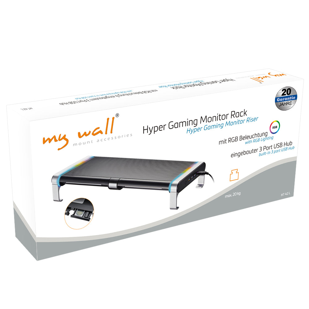my wall Hyper Gaming Monitor Rack (HT 42 L)