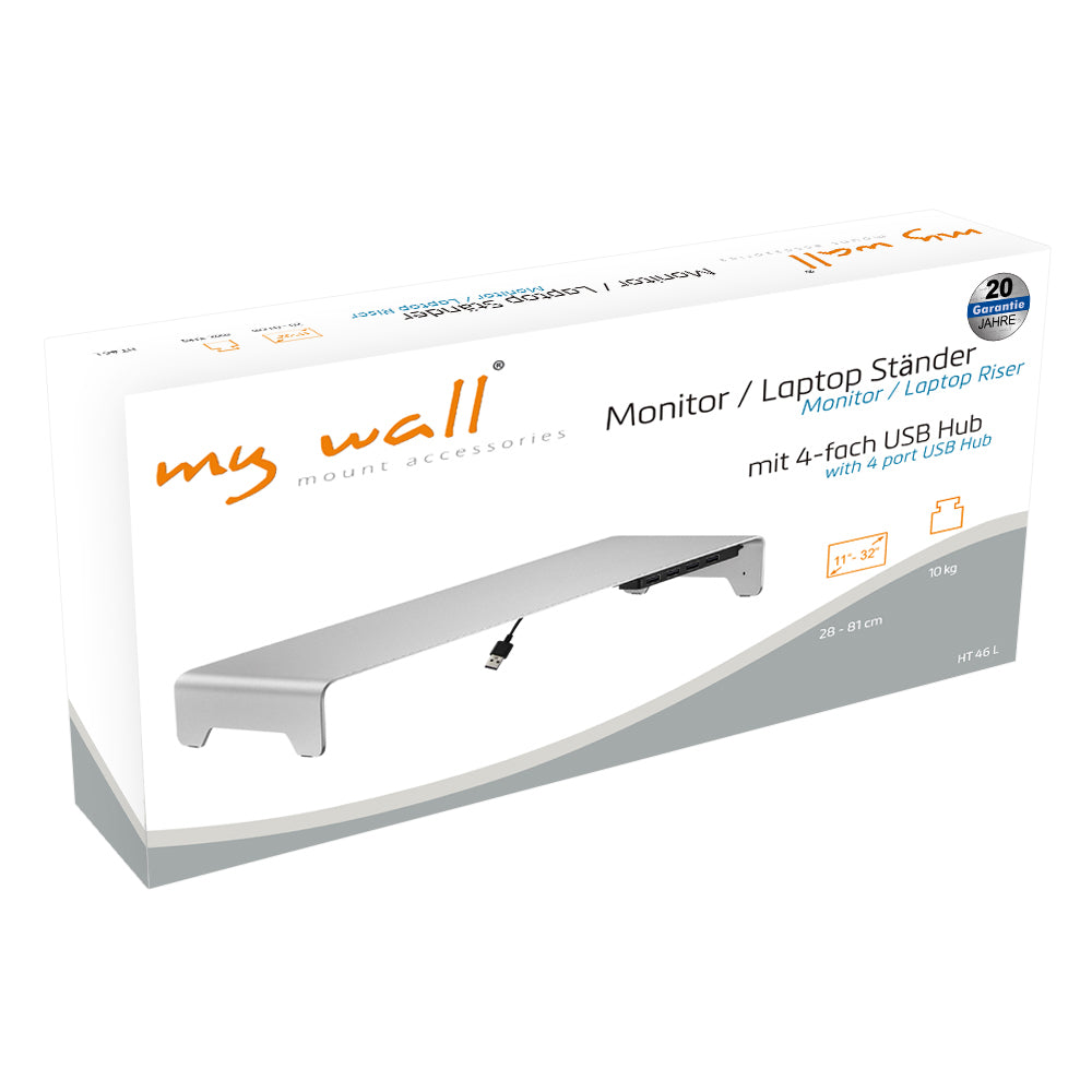 my wall Monitor / Laptop Design Erhöhung (HT 46 L)