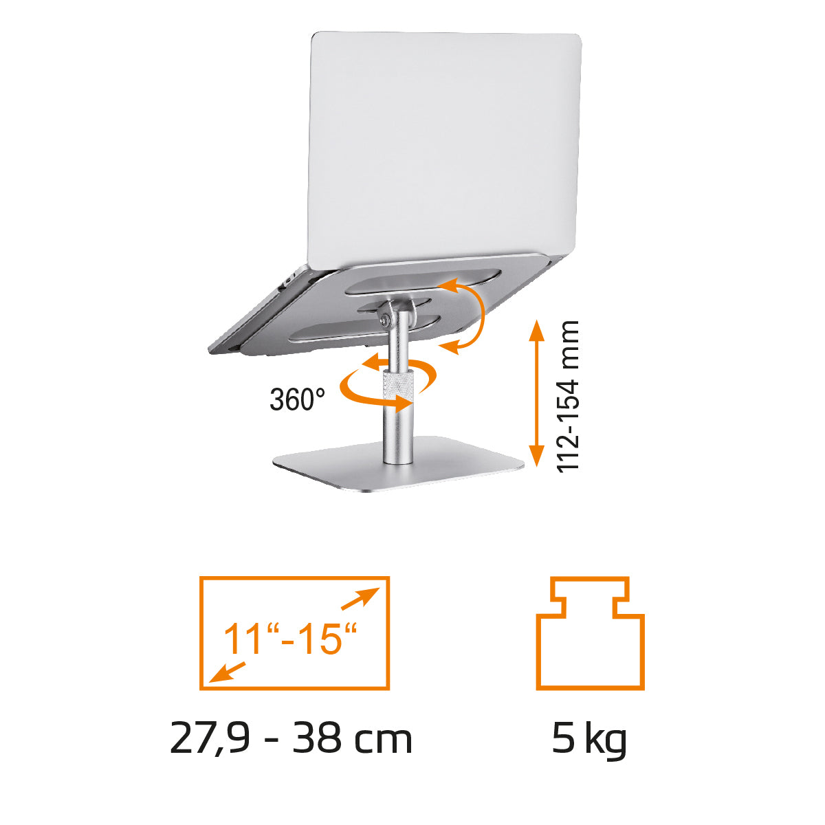 my wall Laptop & Tablet Ständer (HT 47 L)