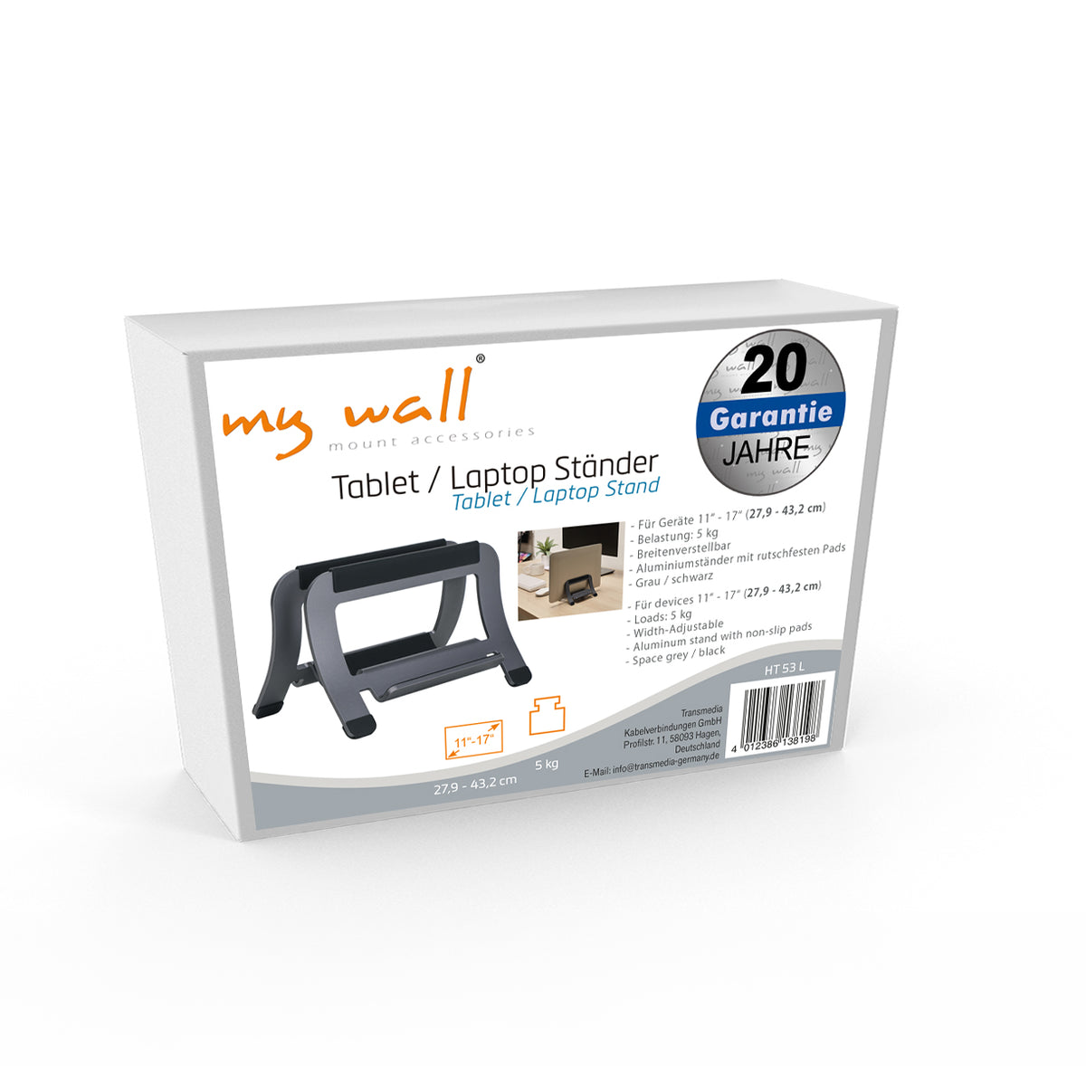 my wall Tablet / Laptop Ständer (HT 53 L)