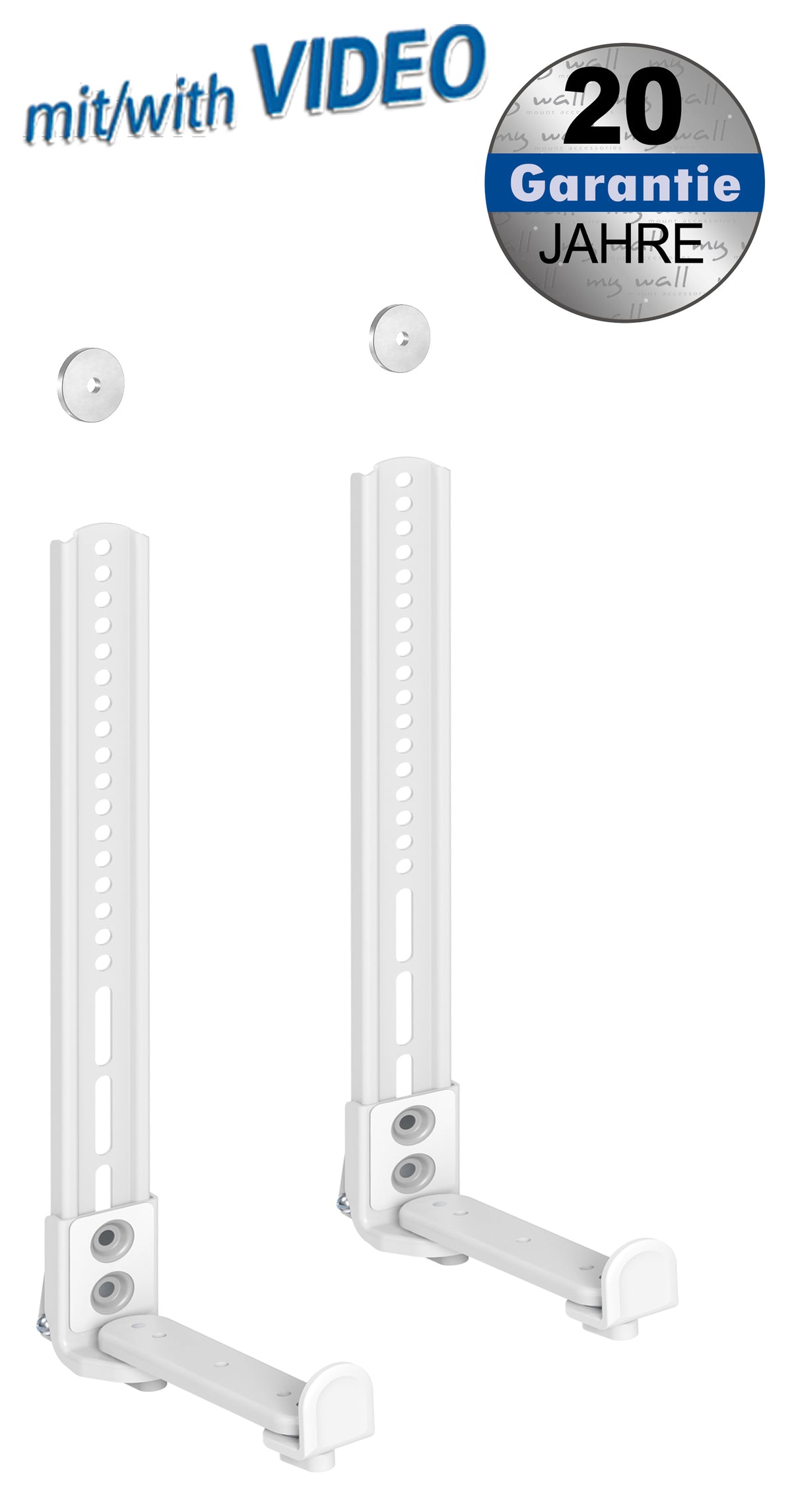 my wall Universal-Soundbar-Halterung mit rutschfestem Sockelhalter (HZ 19 WL)