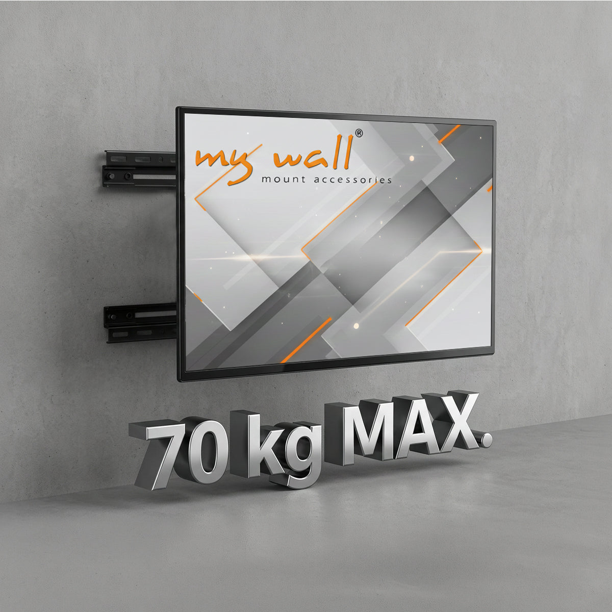 my wall Adapterschiene zum Verschieben für TV Wandhalterung (HZ 23 L)