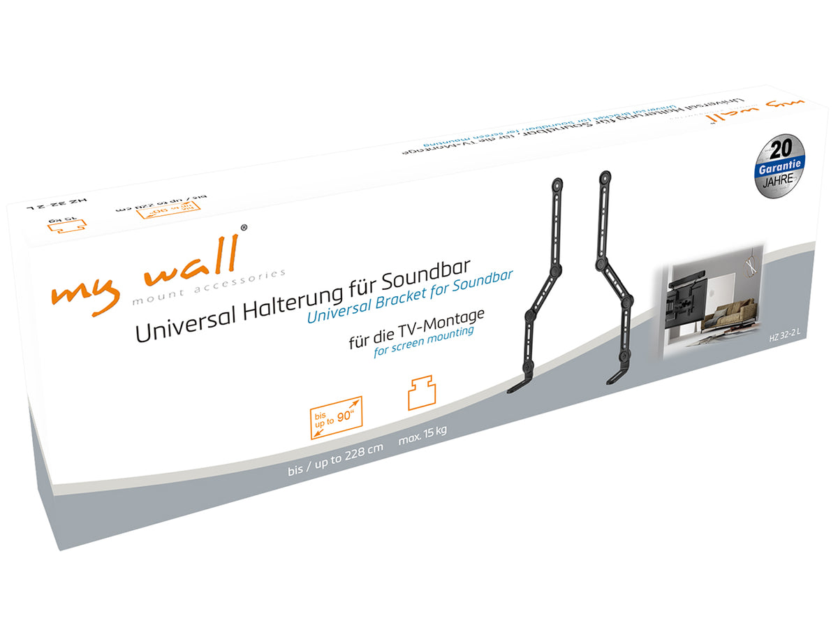my wall Universal Soundbar-Halterung (HZ 32-2 L)