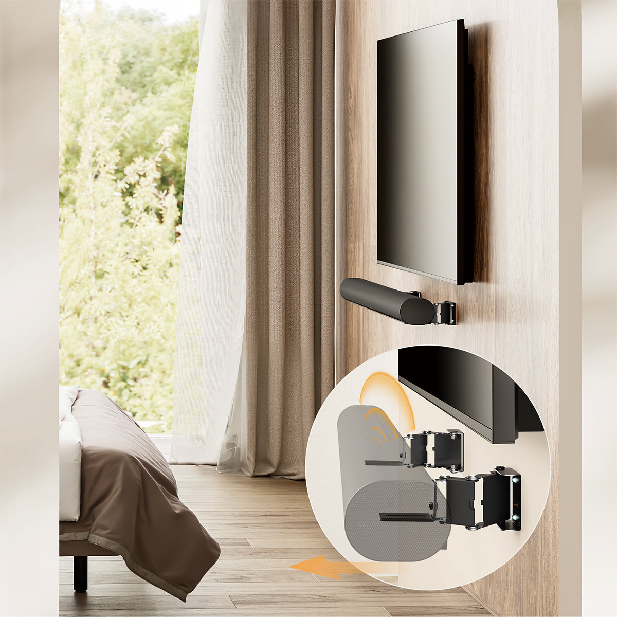 my wall Universale Wandhalterung für Soundbars (HZ 34 L)