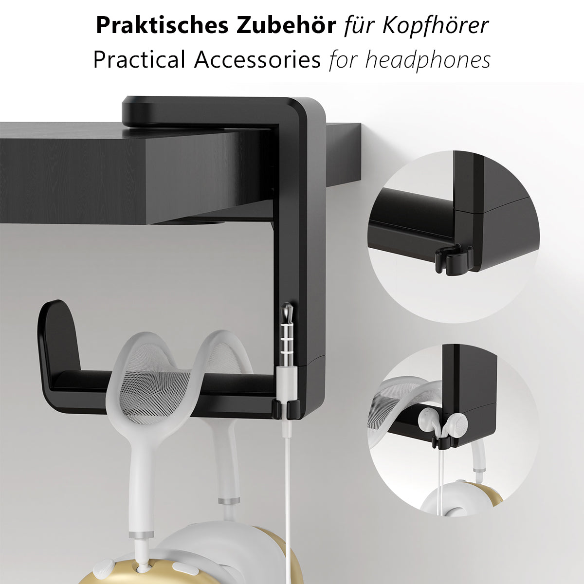 my wall Universal Haken mit Klemmbefestigung (HZ 55 L)