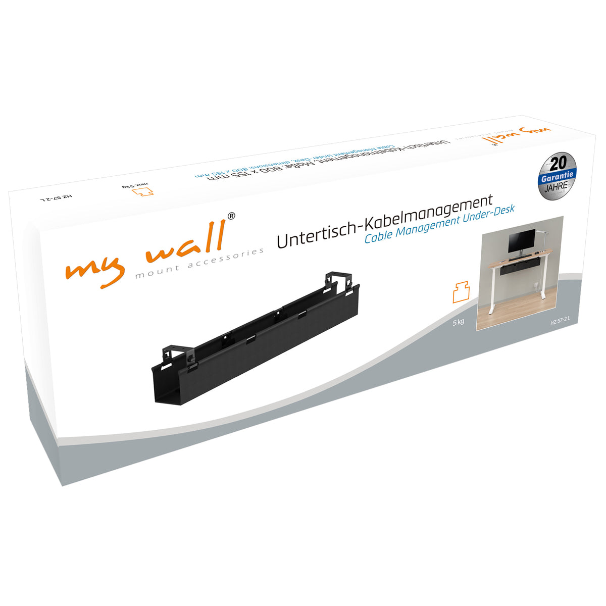 my wall Untertisch Kabelmanagement (HZ 57-2 L)